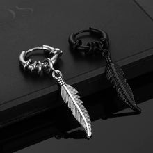 Load image into Gallery viewer, Feather Earrings in 2 Colors - Wazzi&#39;s Wear