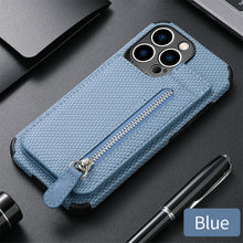 Load image into Gallery viewer, Phone Case Zippered Multicompartment Wallet in 5 Colors