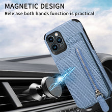 Load image into Gallery viewer, Phone Case Zippered Multicompartment Wallet in 5 Colors