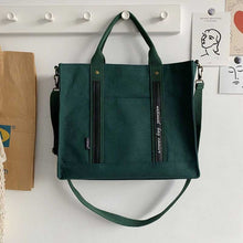 Load image into Gallery viewer, Canvas Shoulder Crossbody Bag in 4 Colors