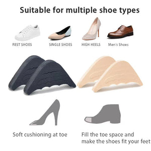 Shoe Insert Pad for Adjusting Size and for Pain Relief in 2 Colors - Wazzi's Wear