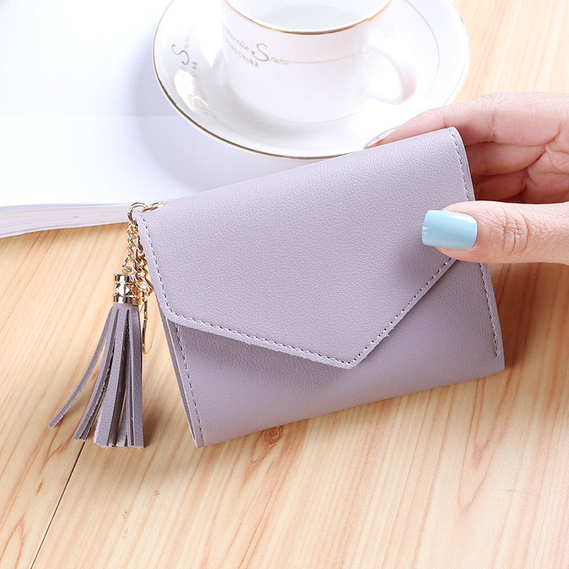 Women’s Wallet with Tassel in 5 Colors - Wazzi's Wear