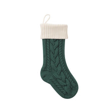 Load image into Gallery viewer, Christmas Cable Knit Stocking - Wazzi&#39;s Wear