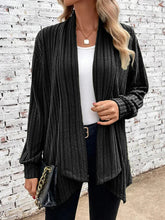 Load image into Gallery viewer, Women’s Long Sleeve Cardigan with Lapel in 6 Colors Sizes 4-12