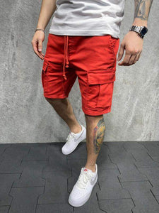 Men’s Multi-Pocket Cargo Shorts in 4 Colors Sizes 34-42