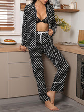 Load image into Gallery viewer, Women&#39;s Polka Dot Sleepwear Set S-XL