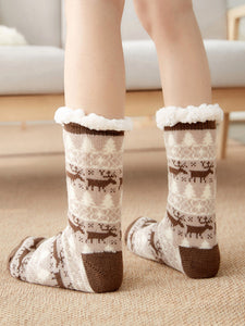 Christmas Slipper Socks in 4 Patterns - Wazzi's Wear