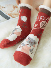 Load image into Gallery viewer, Christmas Slipper Socks in 6 Colors and Patterns - Wazzi&#39;s Wear