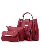 Load image into Gallery viewer, Three Piece Fashion Bag Set in 6 Colors
