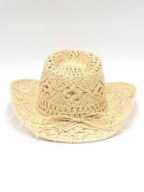 Straw Woven Cowboy Hat