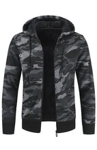 Load image into Gallery viewer, Men&#39;s Hooded Camo Long Sleeve Sweater in 4 Colors M-3XL - Wazzi&#39;s Wear