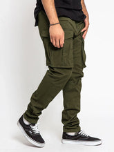 Load image into Gallery viewer, Men&#39;s Solid Color Multi-Pocket Cargo Pants in 5 Colors S-4XL - Wazzi&#39;s Wear
