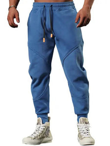 Men’s Drawstring Sweatpants with Pockets in 4 Colors Waist 31-54 - Wazzi's Wear