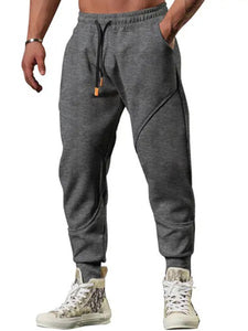Men’s Drawstring Sweatpants with Pockets in 4 Colors Waist 31-54 - Wazzi's Wear