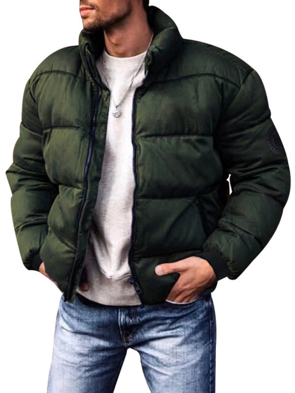 Men's Long Sleeve Down Jacket in 3 Colors Sizes 36-48 - Wazzi's Wear