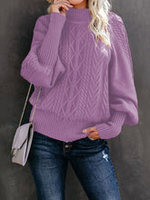 Load image into Gallery viewer, Women’s Long Sleeve Mock Neck Sweater in 13 Colors S-3XL