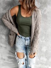 Load image into Gallery viewer, Women&#39;s Long Sleeve Mid Length Cardigan with Pockets in 2 Colors S-XXL