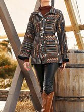 Load image into Gallery viewer, Women&#39;s Ethnic Long Sleeve Buttoned Wool Coat in 2 Colors S-XL - Wazzi&#39;s Wear