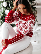 Load image into Gallery viewer, Women&#39;s Christmas Long Sleeve Knit Sweater in 2 Colors S-XXL - Wazzi&#39;s Wear