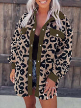 Load image into Gallery viewer, Women&#39;s Plush Leopard Print Jacket in 6 Colors S-XXL