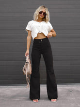 Load image into Gallery viewer, Women’s Solid Bellbottom Corduroy Pants in 6 Colors Waist 28-36
