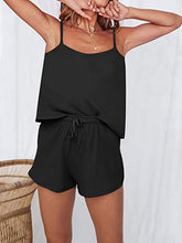 Load image into Gallery viewer, Women’s Solid Loungewear Tank and Shorts Set in 6 Colors S-XL