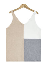 Load image into Gallery viewer, Women&#39;s Color Block Knit Tank Top in 5 Colors Sizes 4-10