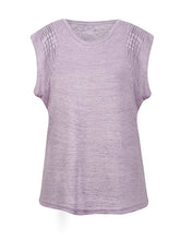 Load image into Gallery viewer, Women&#39;s Solid Crepe Knit Top With Lace Flanged Sleeves in 3 Colors Sizes 4-12