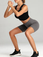 Load image into Gallery viewer, Women&#39;s Solid High Waist Bike Shorts with Pocket in 5 Colors Sizes 2-16
