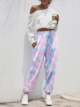 Load image into Gallery viewer, Women&#39;s Tie Dye Fleece Sweatpants in 6 Colors Waist 26-41 - Wazzi&#39;s Wear