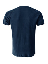 Load image into Gallery viewer, Men&#39;s Solid Short Sleeve Waffle Henley Top in 6 Colors - Wazzi&#39;s Wear