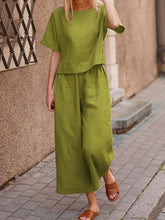 Load image into Gallery viewer, Women&#39;s Casual Loose Fit Two-Piece Set in 5 Colors Sizes 4-34