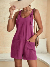 Load image into Gallery viewer, Women&#39;s Solid Romper with Pockets in 7 Colors Sizes 4-14