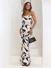 Load image into Gallery viewer, Women&#39;s Open Back Geometric Print Sleeveless Dress in 2 Colors S-XL