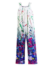 Load image into Gallery viewer, Women&#39;s Floral Sleeveless Jumpsuit with Pockets in 4 Colors Sizes 4-12