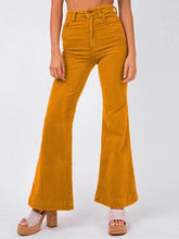 Load image into Gallery viewer, Women&#39;s Solid Bellbottom Corduroy Pants in 7 Colors Sizes 4-16