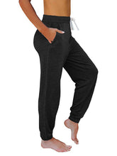 Load image into Gallery viewer, Women&#39;s Solid High Waist Cuffed Pants with Pockets in 6 Colors Sizes 4-14