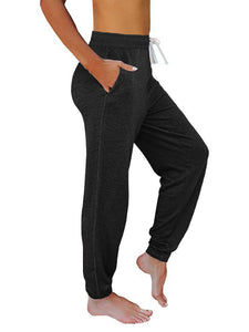 Women's Solid High Waist Cuffed Pants with Pockets in 6 Colors Sizes 4-14