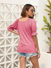 Load image into Gallery viewer, Women’s Short Sleeve Round Neck Top in 3 Colors Sizes 4-12