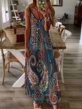 Load image into Gallery viewer, Women&#39;s Aztec Sleeveless Maxi Dress in 3 Patterns Sizes 4-16