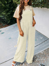 Load image into Gallery viewer, Woman’s Solid Wide Leg Jumpsuit with Pockets in 7 Colors Sizes 2-14