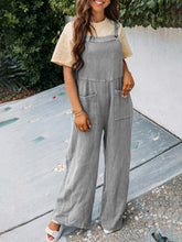 Load image into Gallery viewer, Woman’s Solid Wide Leg Jumpsuit with Pockets in 7 Colors Sizes 2-14