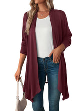 Load image into Gallery viewer, Women’s Long Sleeve Open Cardigan in 6 Colors Sizes 6-14