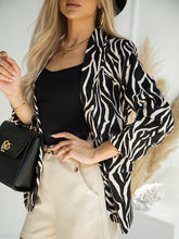 Load image into Gallery viewer, Women’s Open Long Sleeve Blazer in 3 Patterns S-XL
