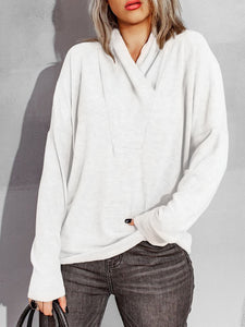 Women’s Solid Long Sleeve Top in 5 Colors S-2XL