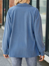 Load image into Gallery viewer, Women’s Long Sleeve Shirt Jacket with Pocket in 4 Colors S-XXXL