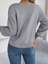 Load image into Gallery viewer, Women&#39;s Solid Square Neck Knitted Pullover Sweater in 3 Colors S-L