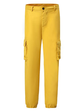 Load image into Gallery viewer, Women’s Cuffed Cargo Pants with Pockets in 6 Colors Waist 28-35