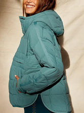 Load image into Gallery viewer, Women’s Hooded Long Sleeve Padded Jacket in 5 Colors S-XXL - Wazzi&#39;s Wear