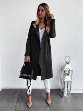 Load image into Gallery viewer, Women’s Long Sleeve Wool Jacket with Pockets in 3 Colors Sizes 4-14 - Wazzi&#39;s Wear